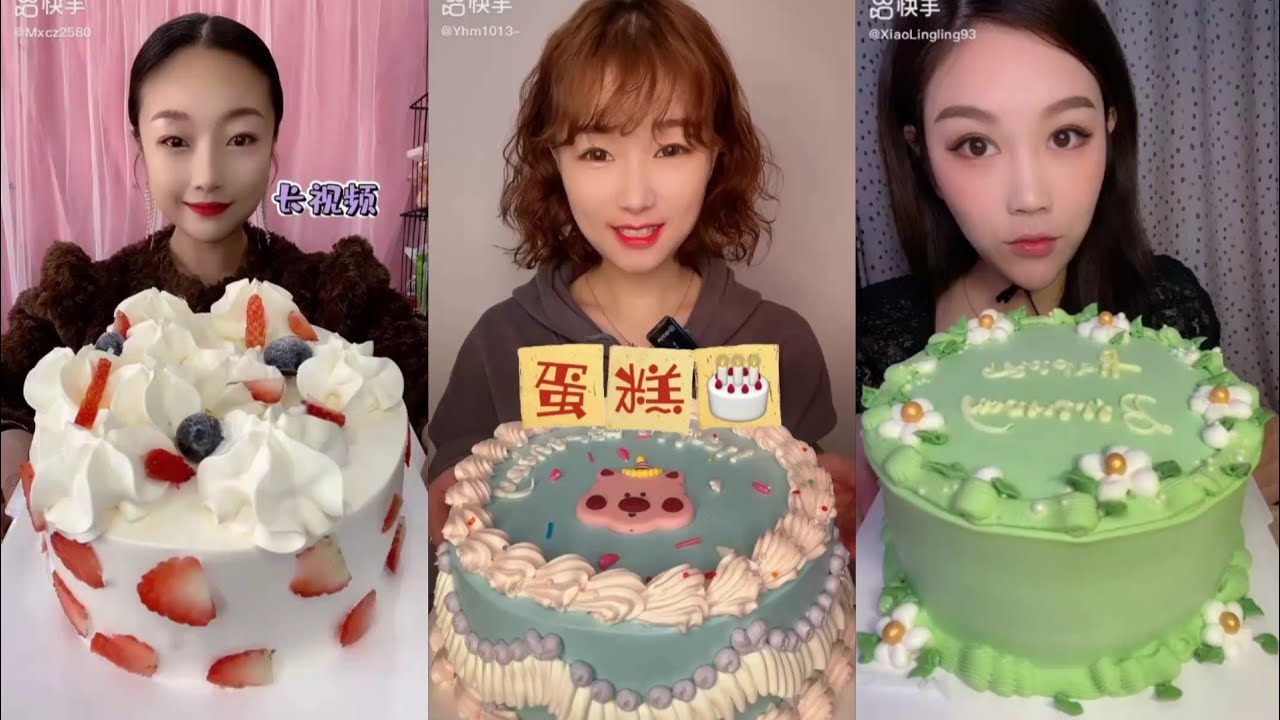 CAKE EATING 🎂 | ASMR | EATING SOUNDS | MUKBANG COMPILATION #49