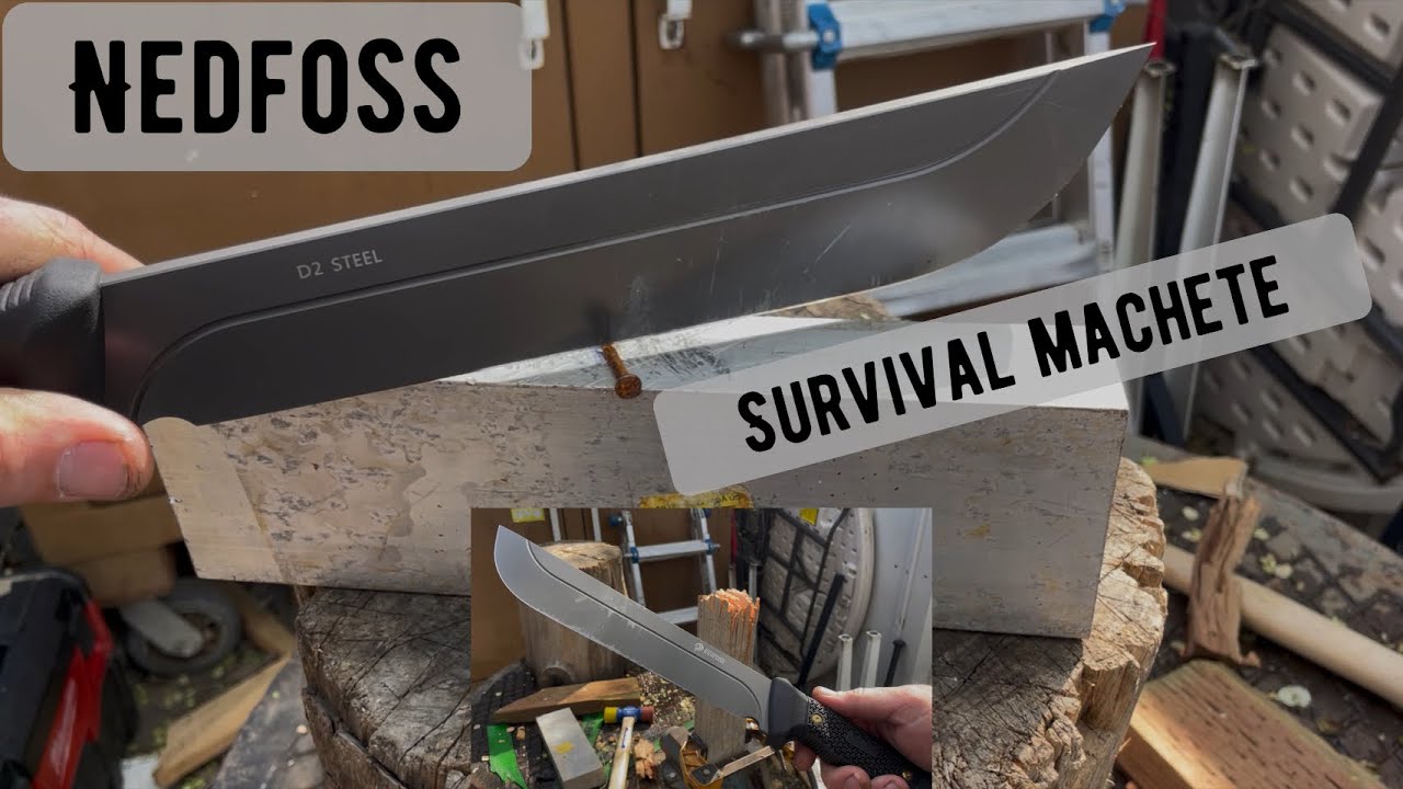 The Nedfoss 16” survival machete aka… a BIG knife
