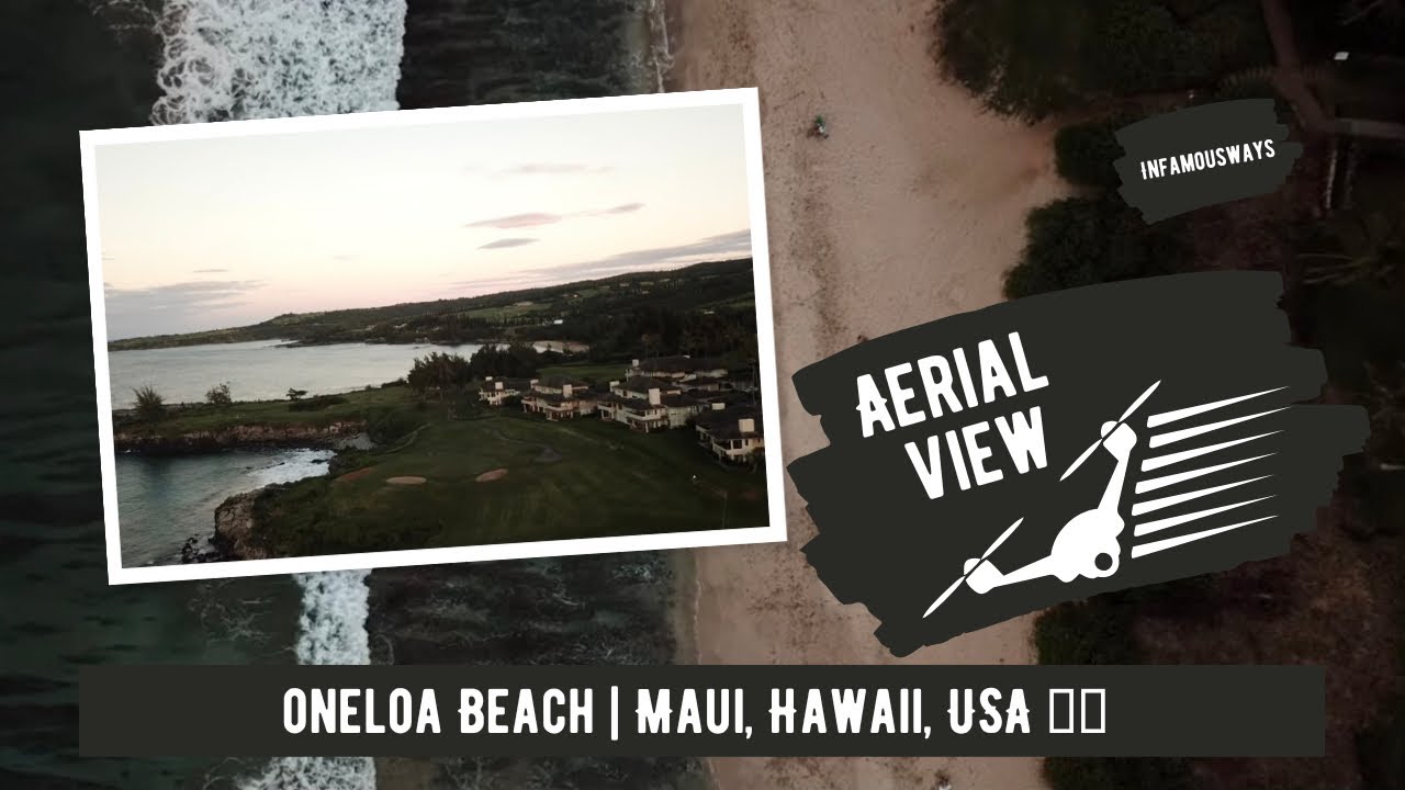 Oneloa Beach, Maui, Hawaii | Aerial Video Tour
