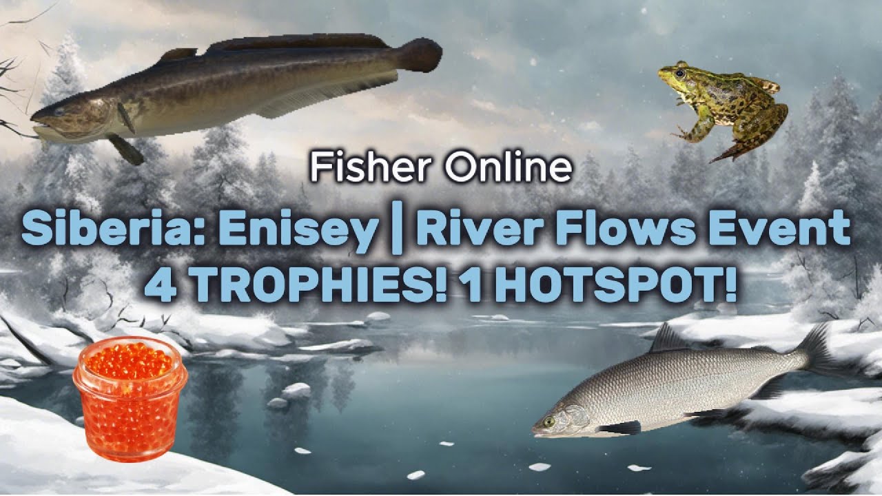 INSANE Trophy Streak! 🎣 4 TROPHIES in 1 SPOT at Siberia Enisey | Burbot Task Done! | Fisher Online