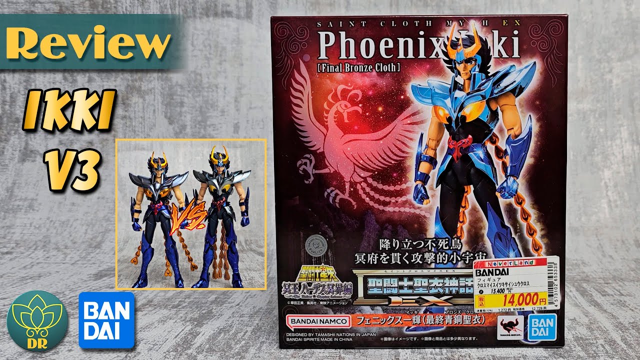 Ikki Final Bronze Cloth (v3) Cloth Myth EX Bandai Unboxing Review