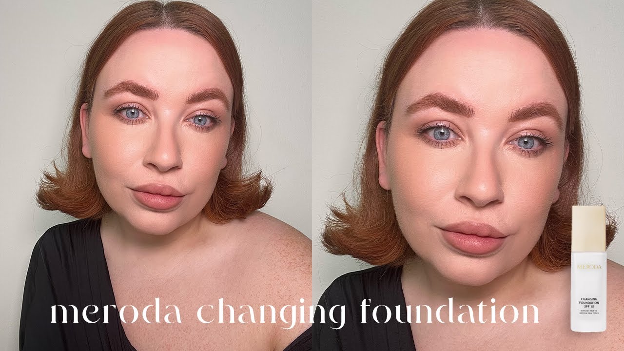 Пробую вирусный тональный крем MERODA CHANGING FOUNDATION!! Стоит ли он шумихи?! | Я в шоке!! Обз...