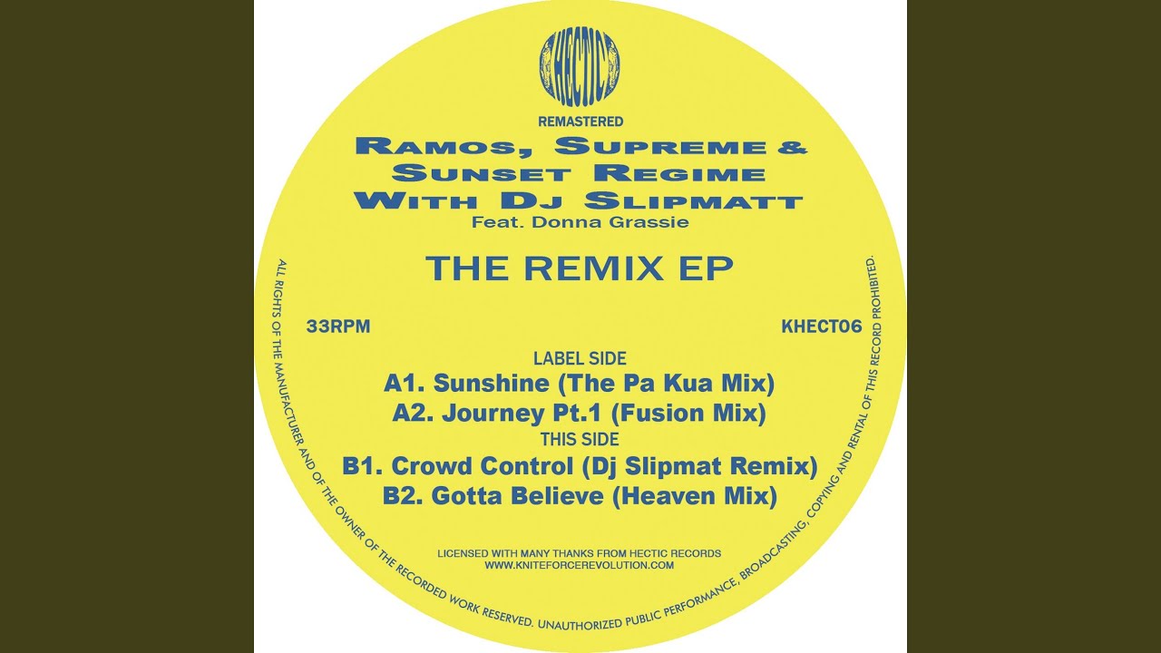 Sunshine (The Pa Kua Mix (Remastered))