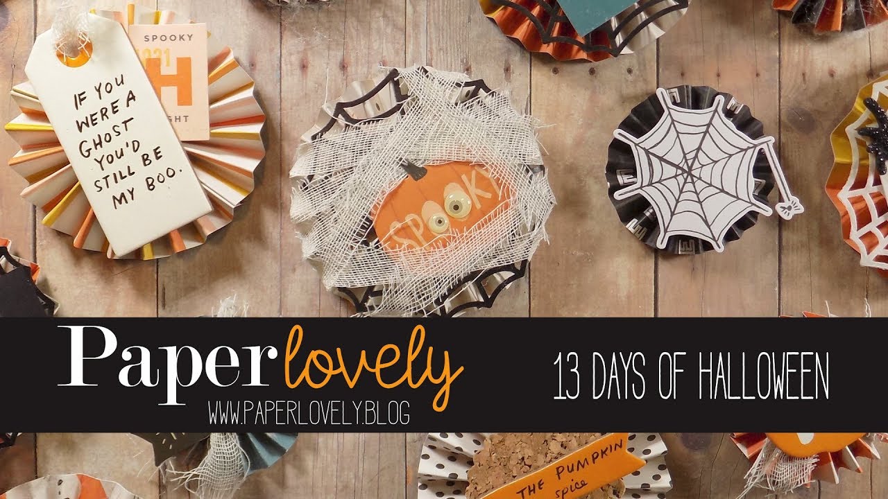 Halloween 2019 | Hey Pumpkin - Paper Rosettes