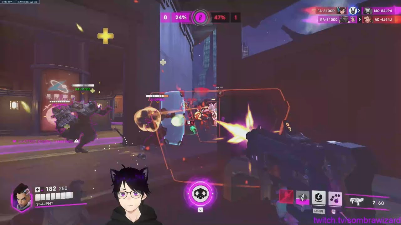 Best Sombra One Trick! SombraWizard SOMBRA OVERWATCH 2 SEASON 9 GAMEPLAY
