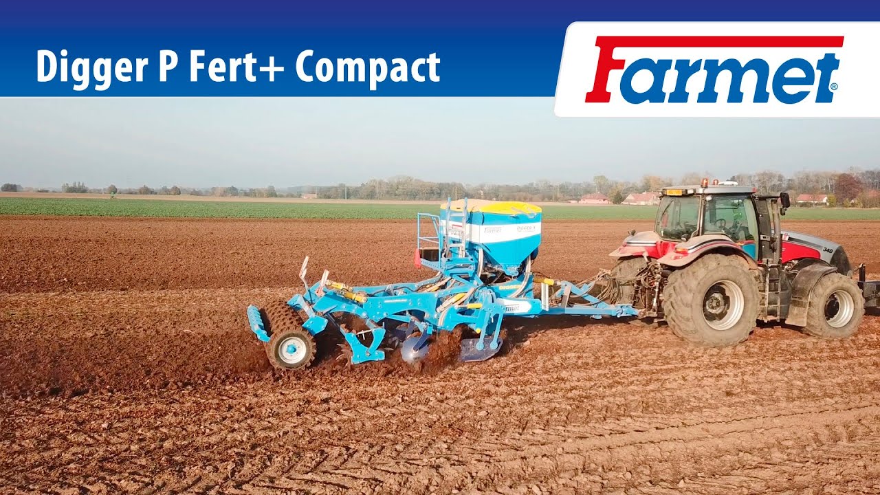 Глубокорыхлитель Farmet Digger 3 P Fert+ Compact