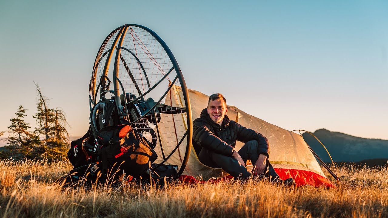 Fly Camping on a REMOTE MOUNTAINTOP!