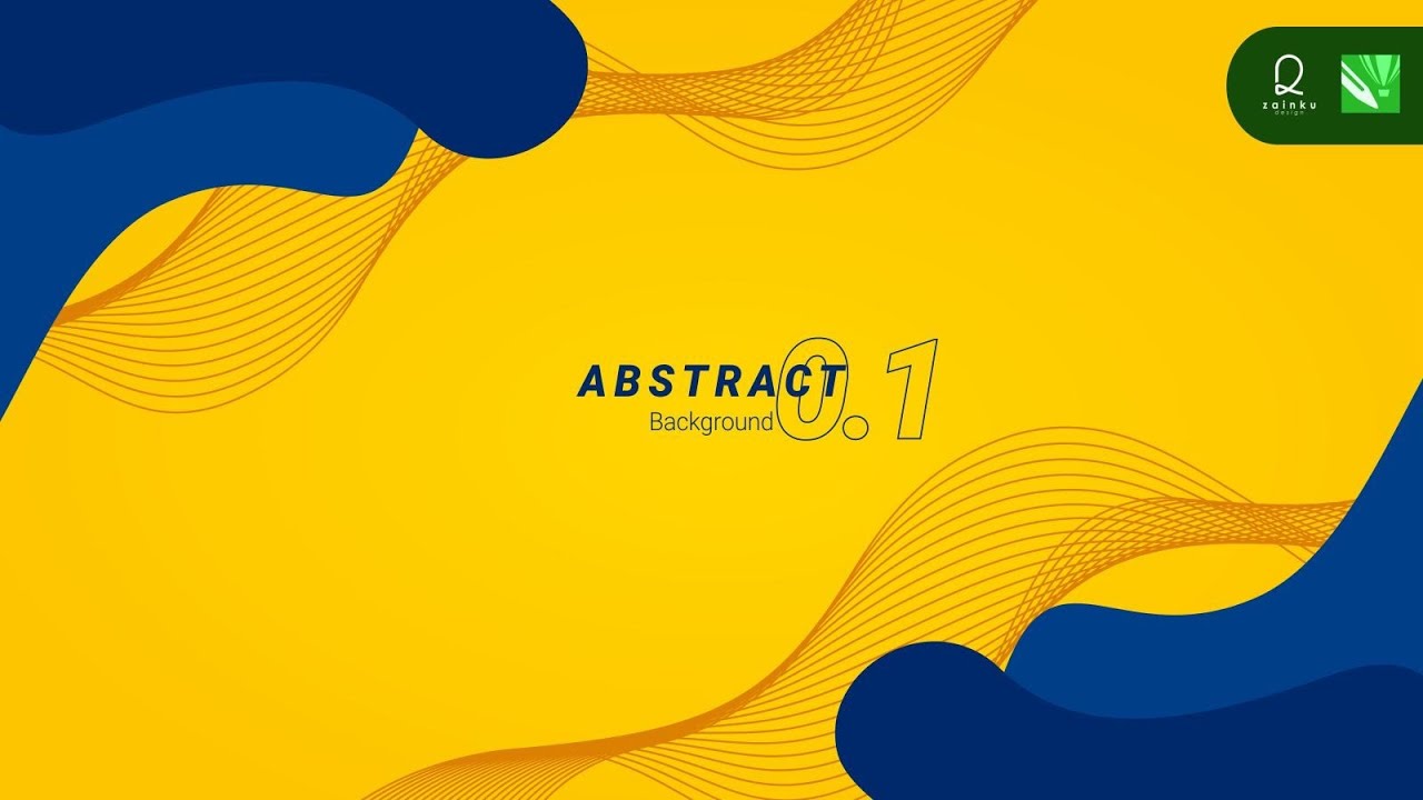 tutorial membuat background abstrak efek gelombang / abstract wave background Corel Draw #designtips