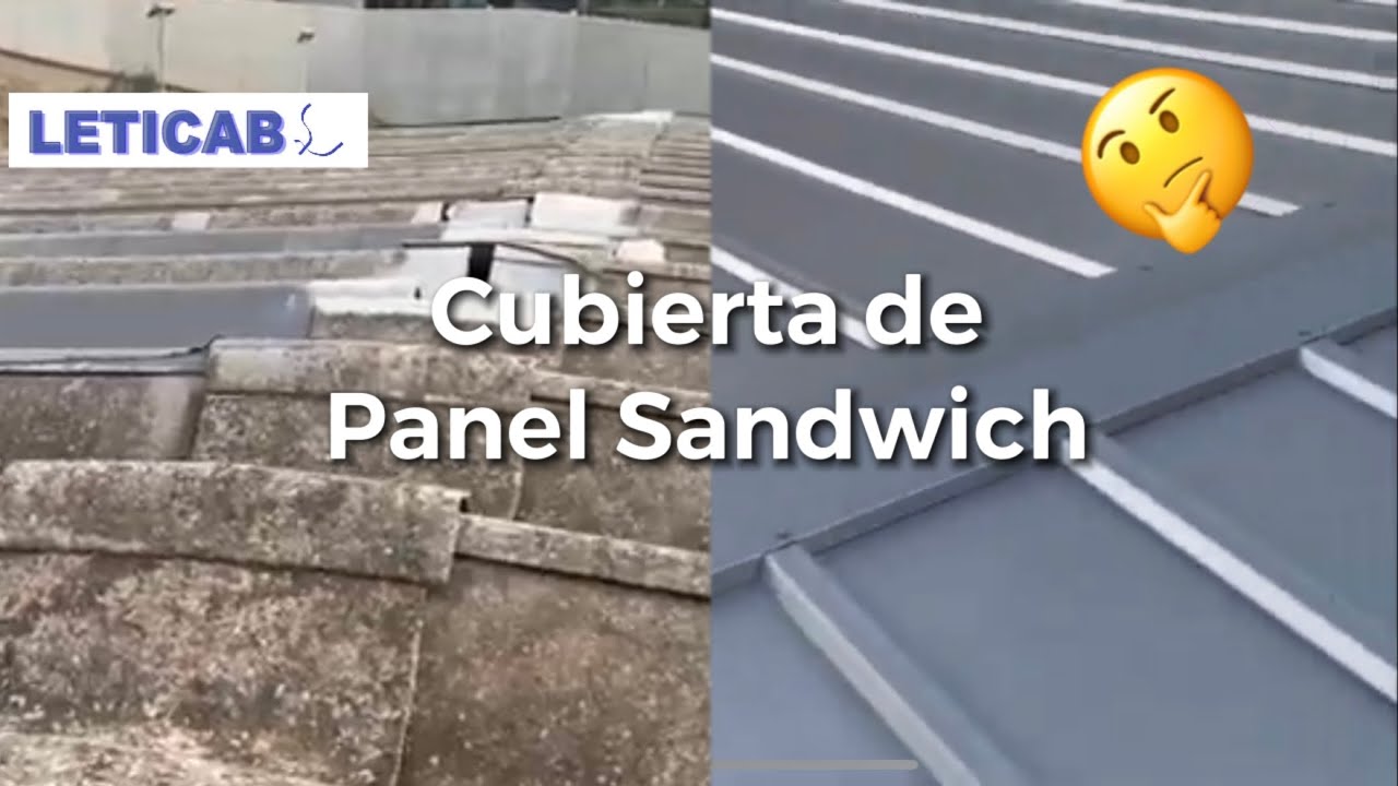👌Montaje cubierta #PANEL SANDWICH