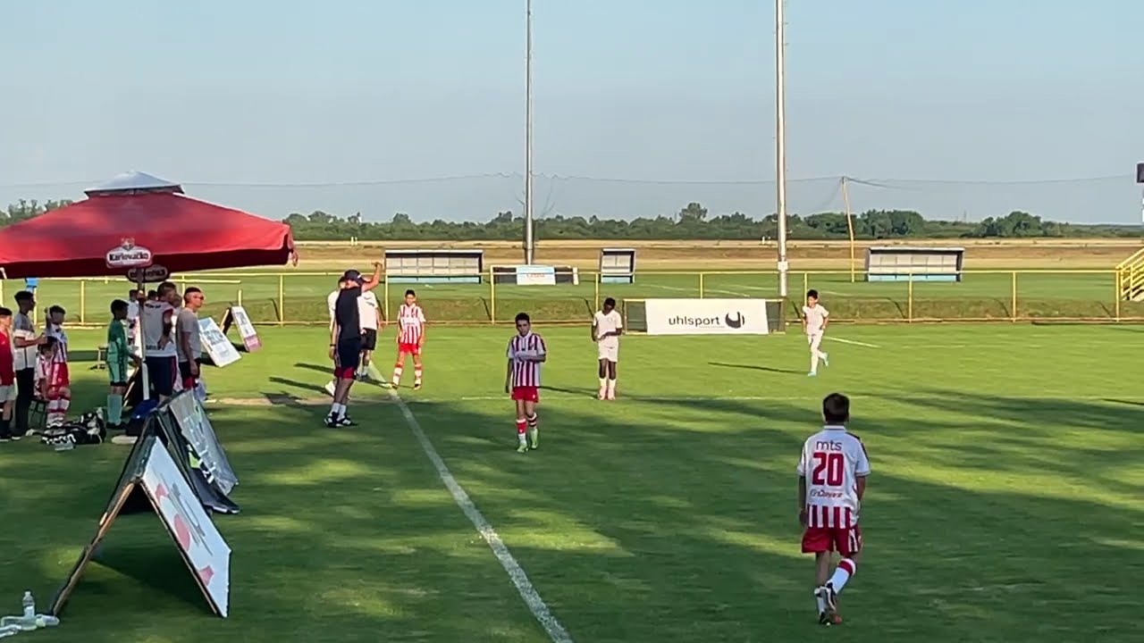 Alpas Cup 2024. Zagreb, 1/2 finale, FK Crvena Zvezda - FC Sturm Graz Austria