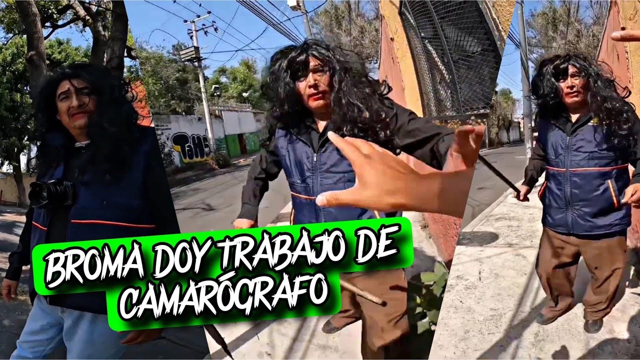(Broma) doy trabajo de camarógrafo
