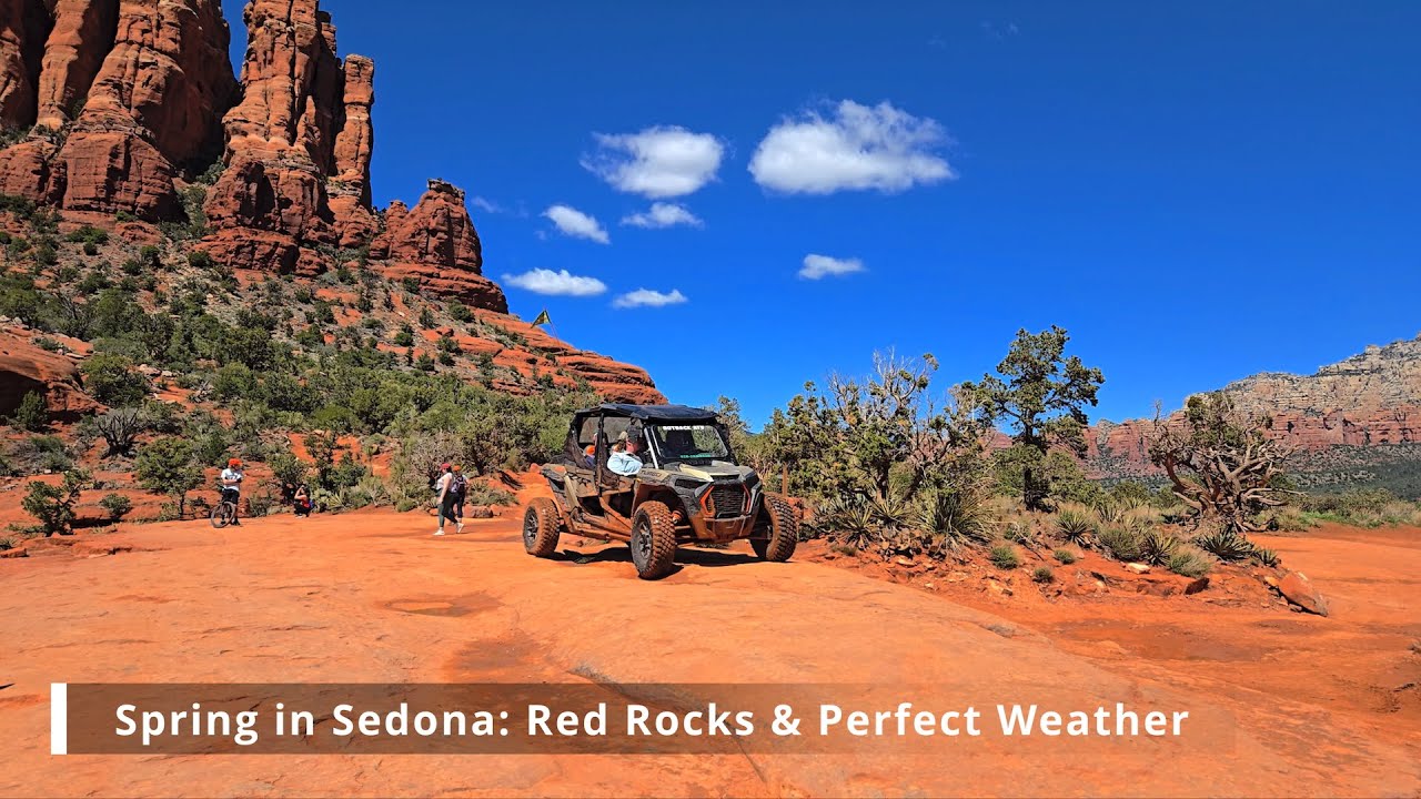 😊🌵🌸 Spring in Sedona: Red Rocks, Wildflowers & Perfect Weather!
