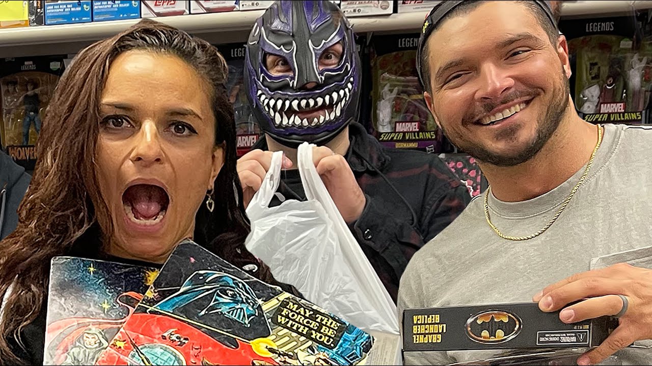 HUGE AEW FIG HUNT при участии Thunder Rosa и Evil Uno • Комическое безумие Уэйда, Левиттаун, Пенс...