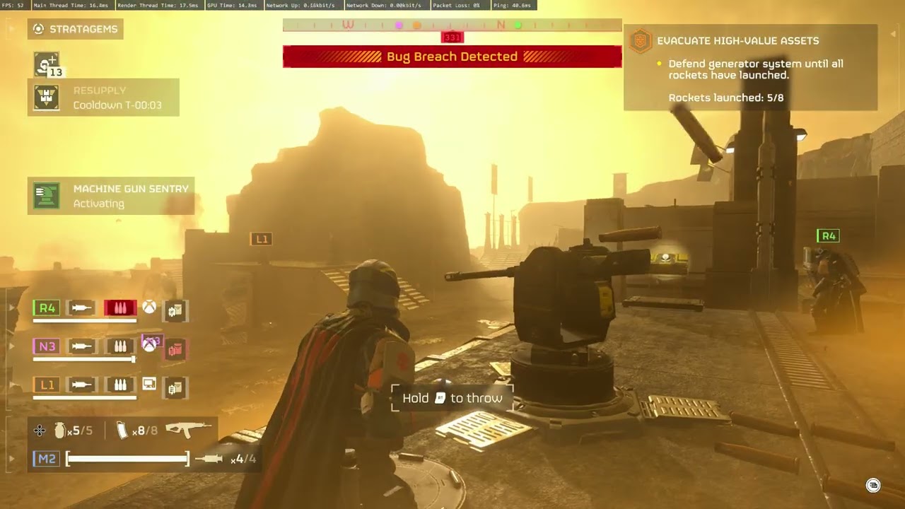 Helldivers 2 - Part 6 - Gameplay - 4K 60FPS - XBOX SERIES X - No Commentary