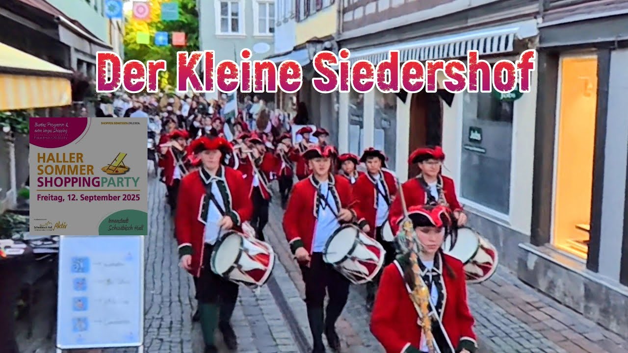Kleiner Siedershof Schwäbisch Hall - Schwäbisch Hall aktiv - Haller Sommer Shopping Party