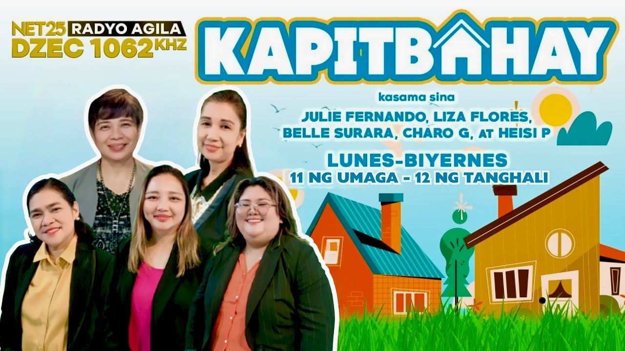KAPITBAHAY | MARTES | February 3 | 11:00 AM