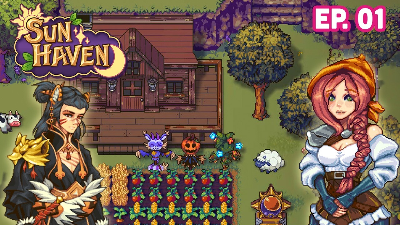 Stardew Valley but More Magical! Starting a New Playthrough of Sun Haven!
