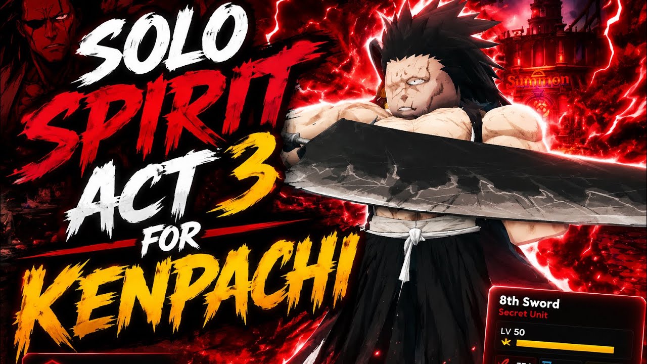 Solo raid act 3 !! For kenpachi easily 😱🫵