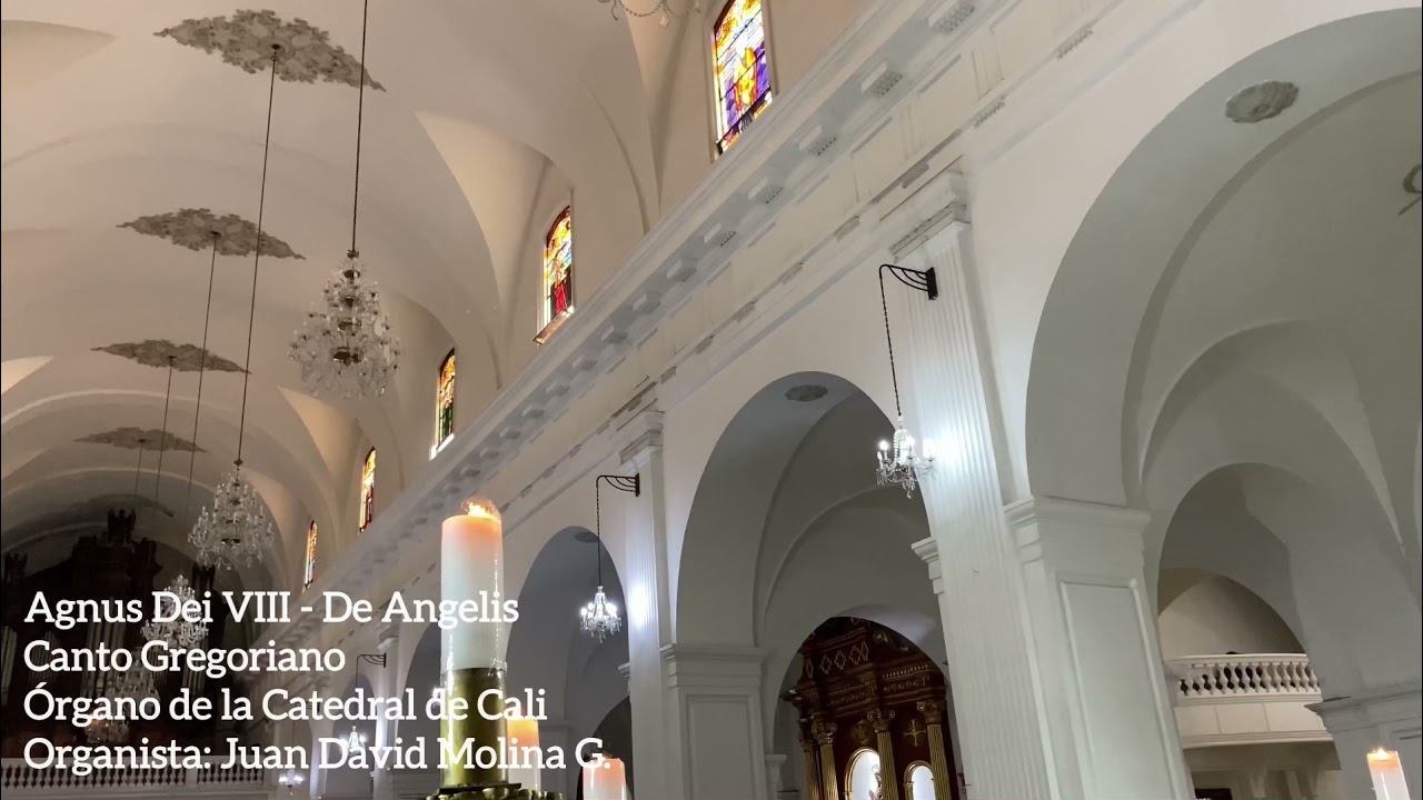 Agnus Dei VIII - De Angelis (Canto Gregoriano) / Órgano de la Catedral de Cali.