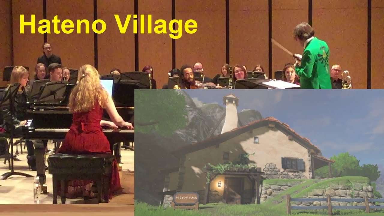 Zelda Breath of the Wild: Hateno Village - Live Orchestra Concert by OVMF