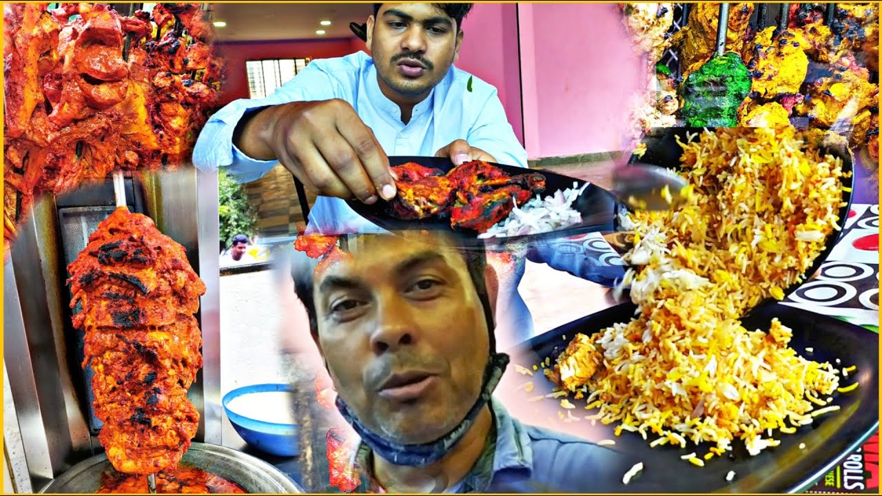 CHICKEN DUM💞 BIRIYANI❤️,TANDOORI😋 CHICKEN IN BENGALURU😍 LIKE KOLKATA |||ashim basuri
