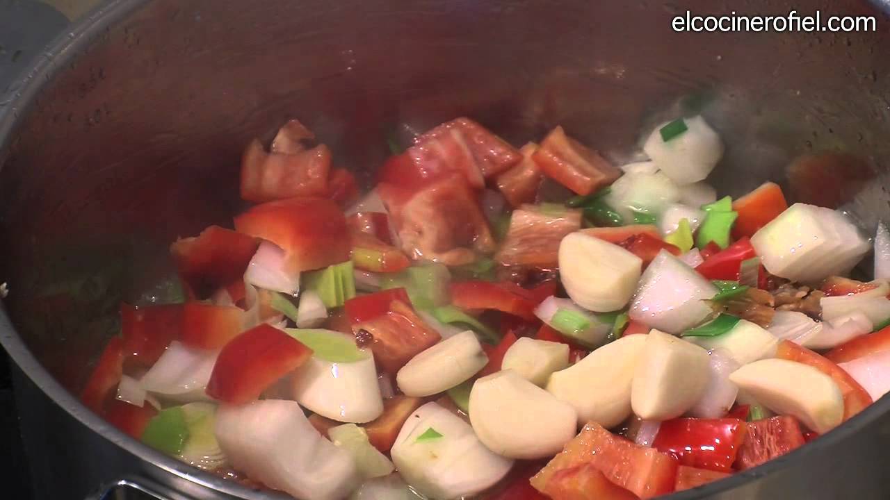EL COCINERO FIEL #325 POLLO AL CHILINDRÓN (DE SIEMPRE)
