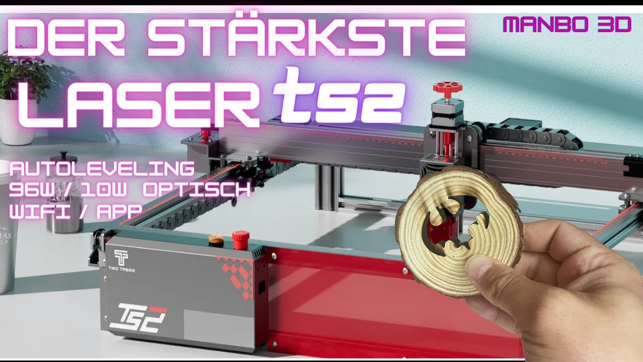 TwoTrees Laser Engraver TS2 - 96W/10W Co2 Power auf Diode?
