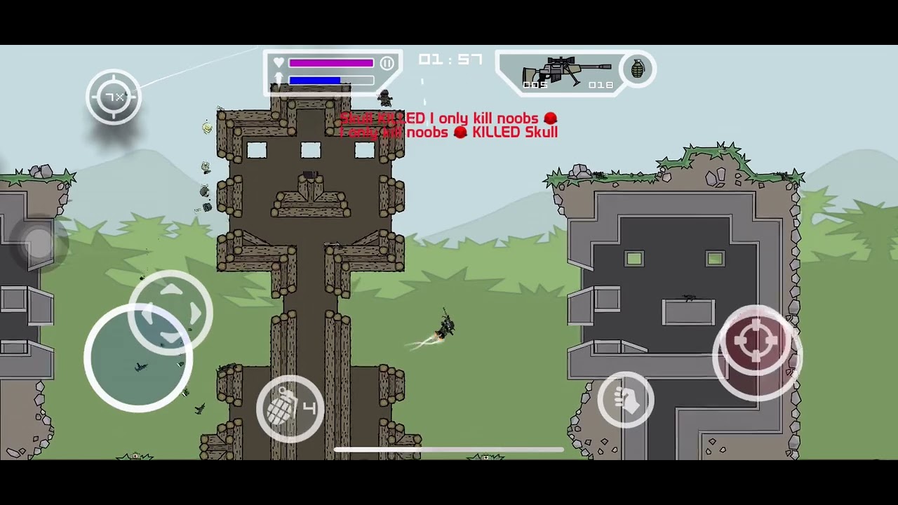 “HIGHTOWER Havoc: Epic Victory Series in Mini Militia!