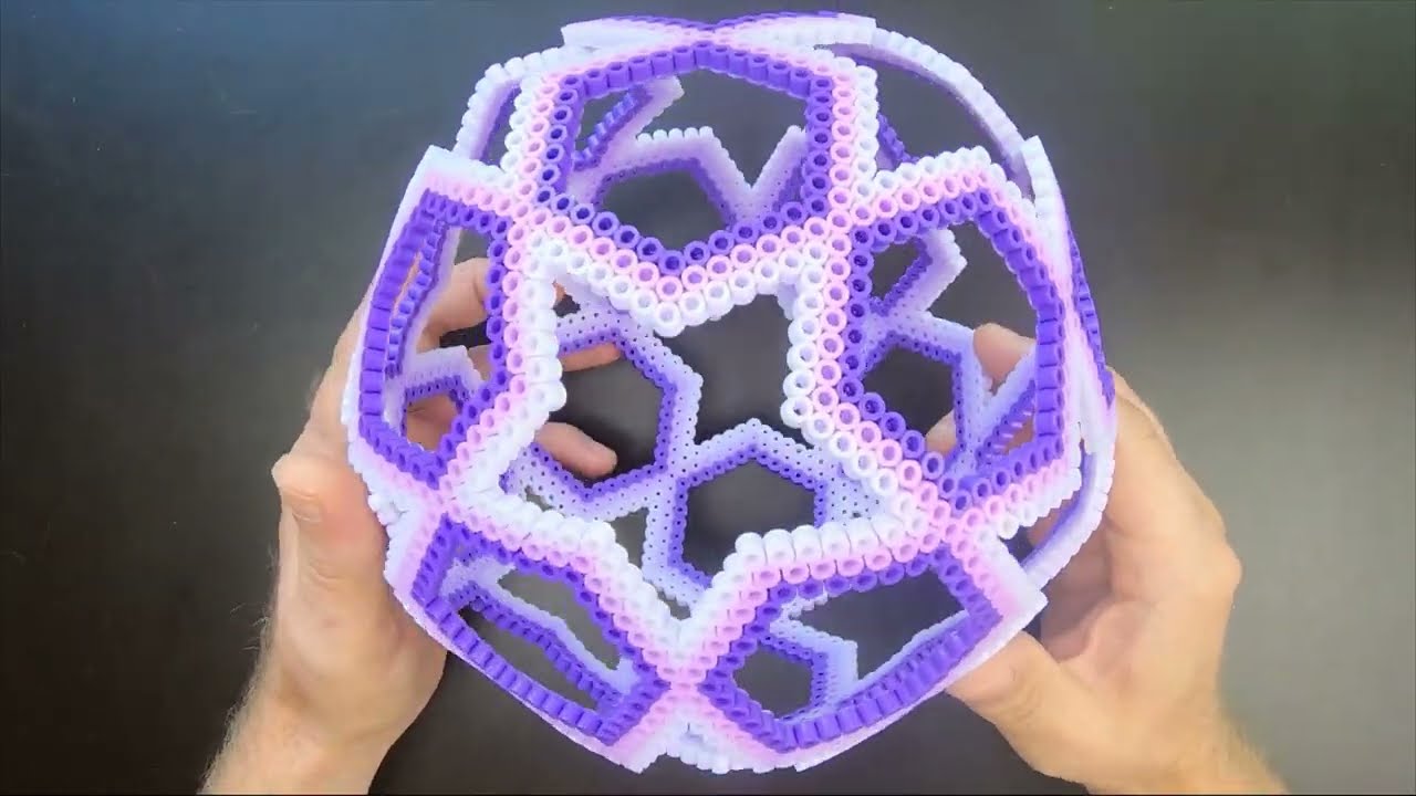 How to bead a star beadahedron