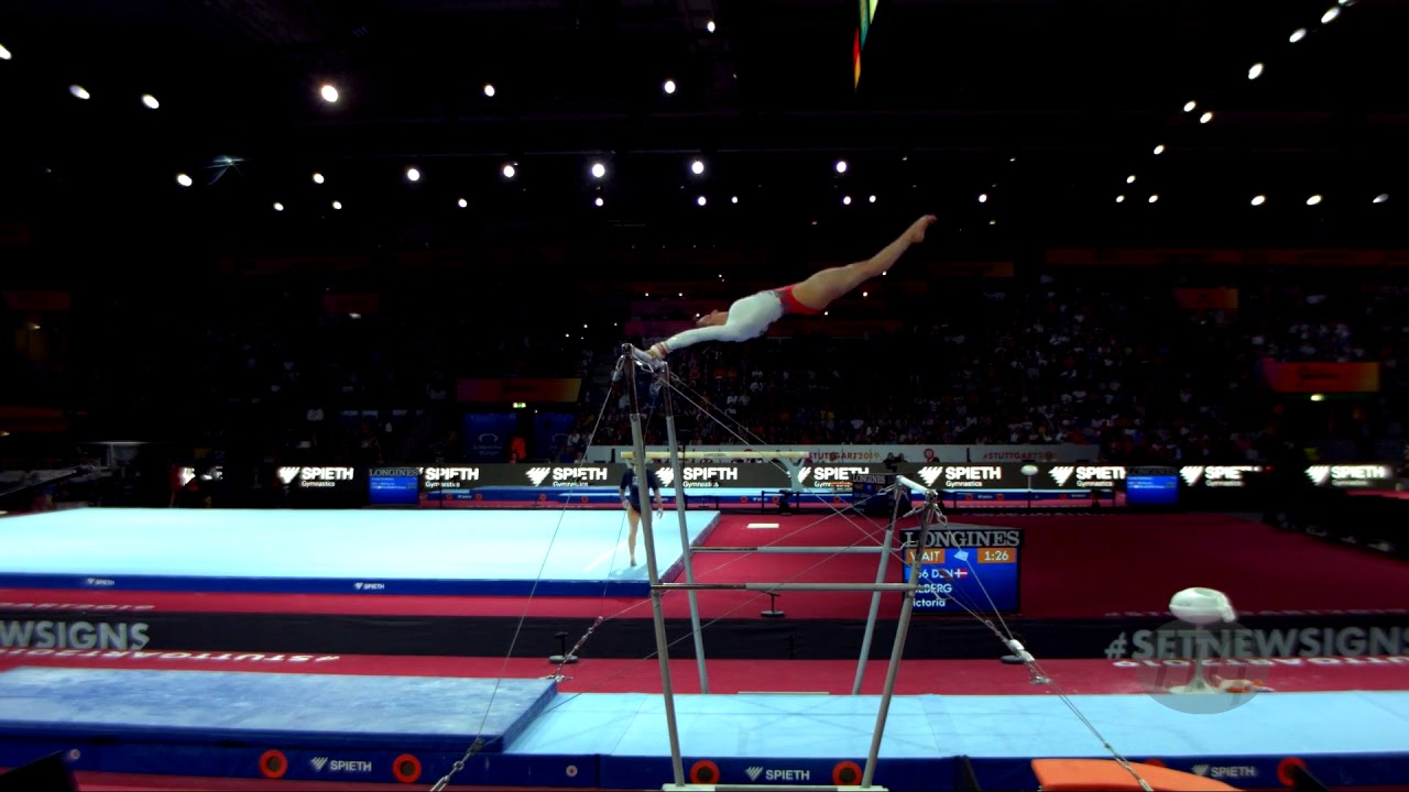 KAESLIN Ilaria (SUI) - 2019 Artistic Worlds, Stuttgart (GER) - Qualifications Uneven Bars