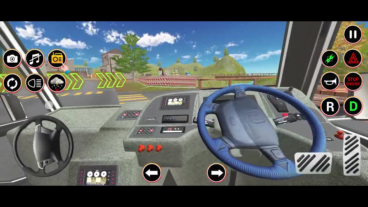 Passenger Bus Driver Real Feel In Game Gaming Video 💪📸