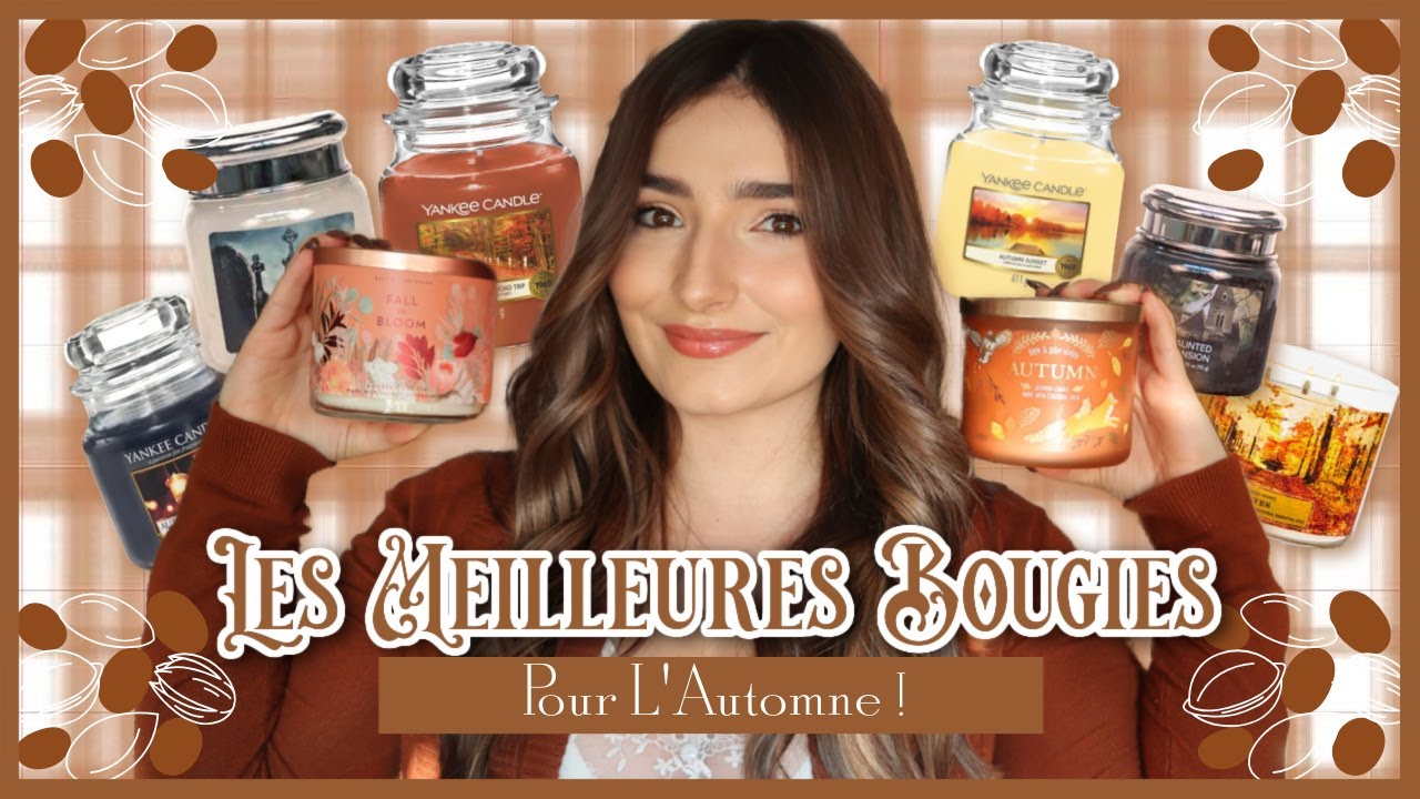 Les Meilleures Bougies pour l'Automne 🕯🍁