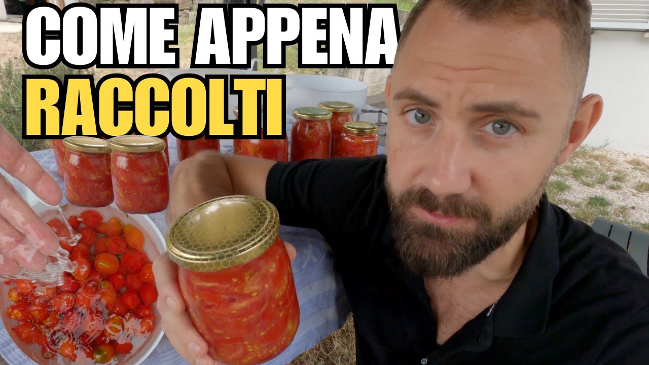 COME CONSERVARE I POMODORI