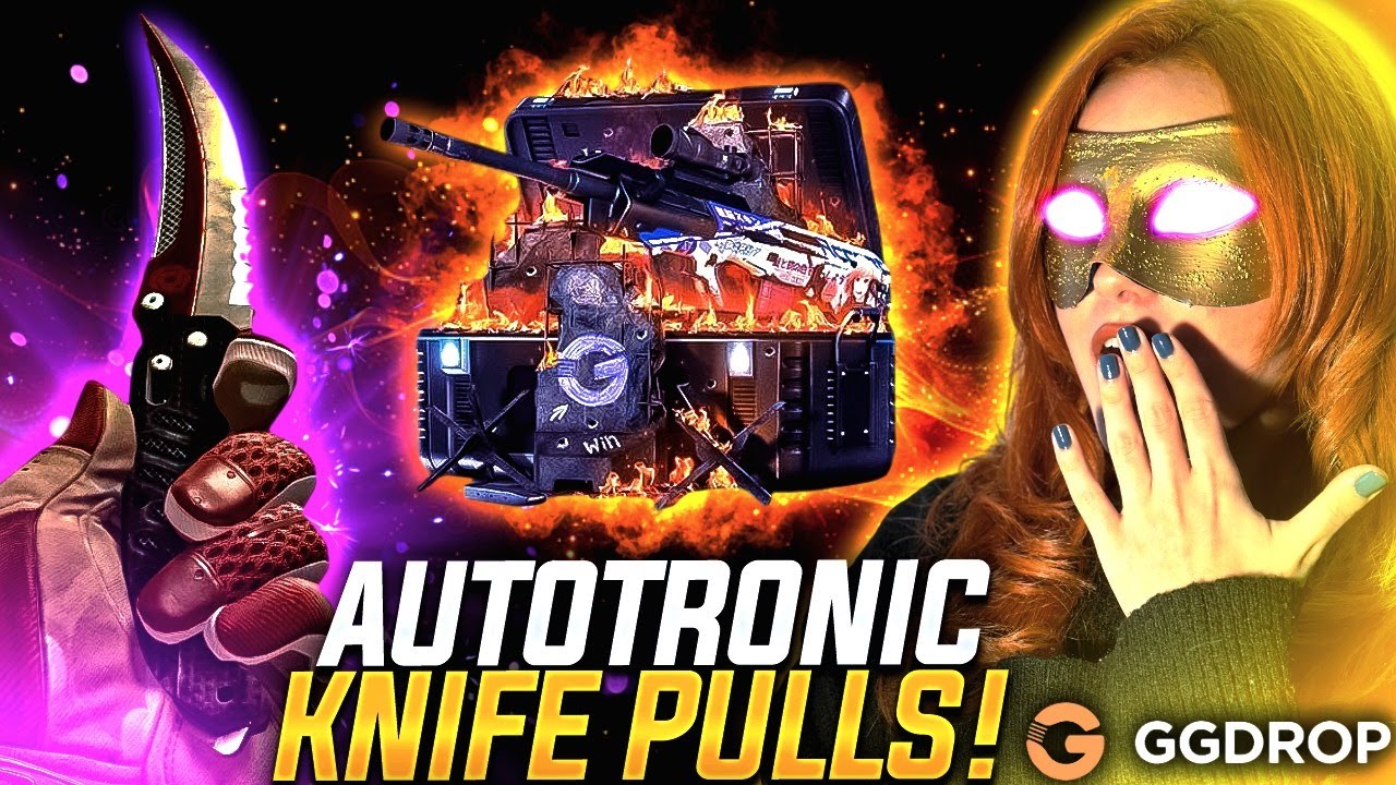 GGDROP AUTOTRONIC FLIP KNIFE PULLS !! ?! | GGDROP PROMO CODE 2025 | GGDROP CASE OPENING |