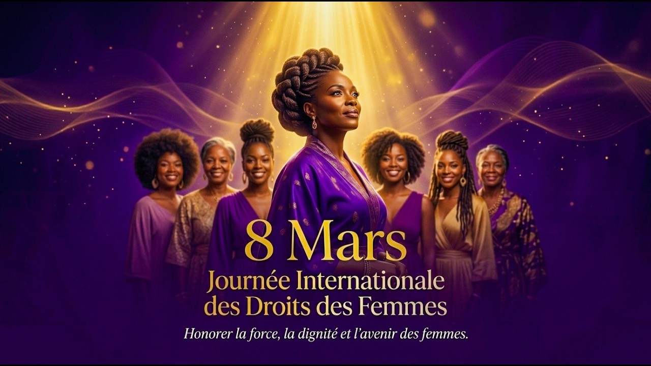 Femme Danse et Brille ✨ | Hymne du 8 Mars – Journée Internationale des Droits des Femmes (Afrobeats)