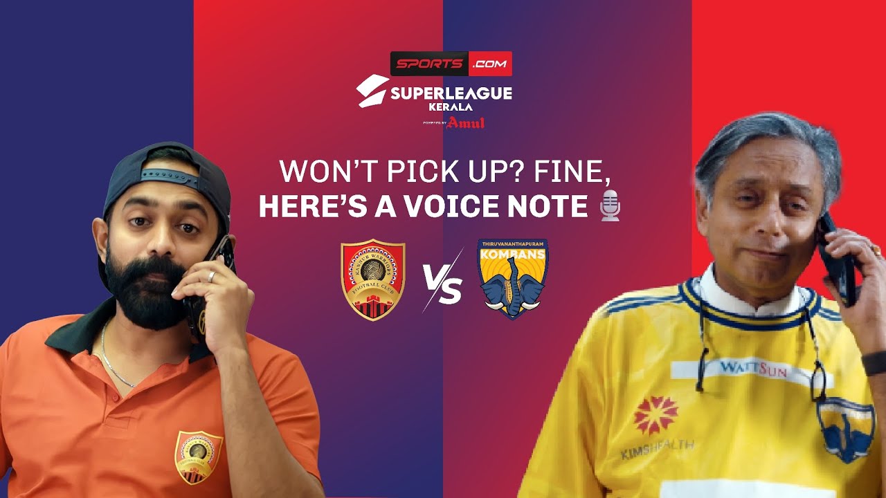 Game before the game | Ep 9 - Shashi Tharoor vs Asif Ali.  #SuperLeagueKerala #SLK #SuperCrazy 