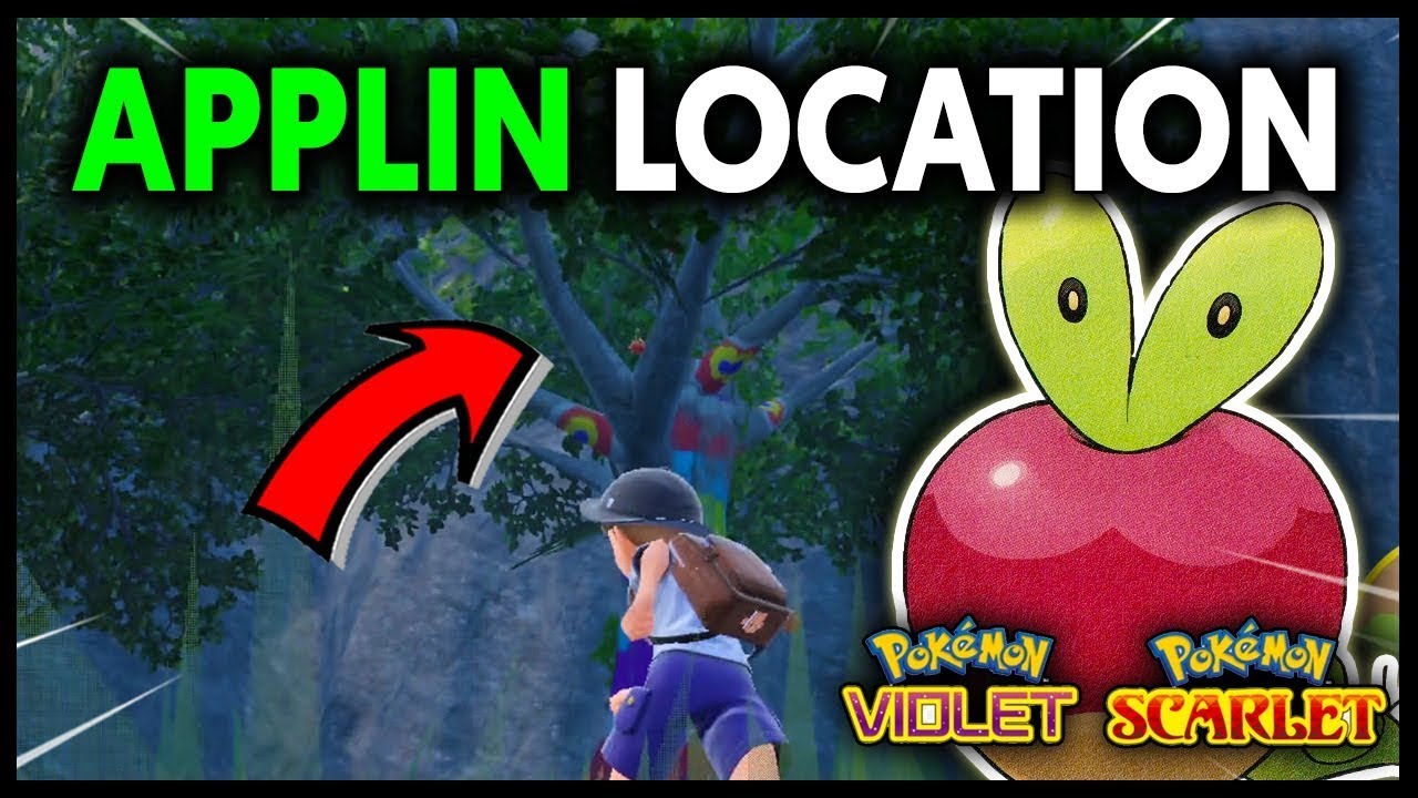 LOCALIZA&Ccedil;&Atilde;O DO POKEMON APPLIN EM POKEMON VIOLET
