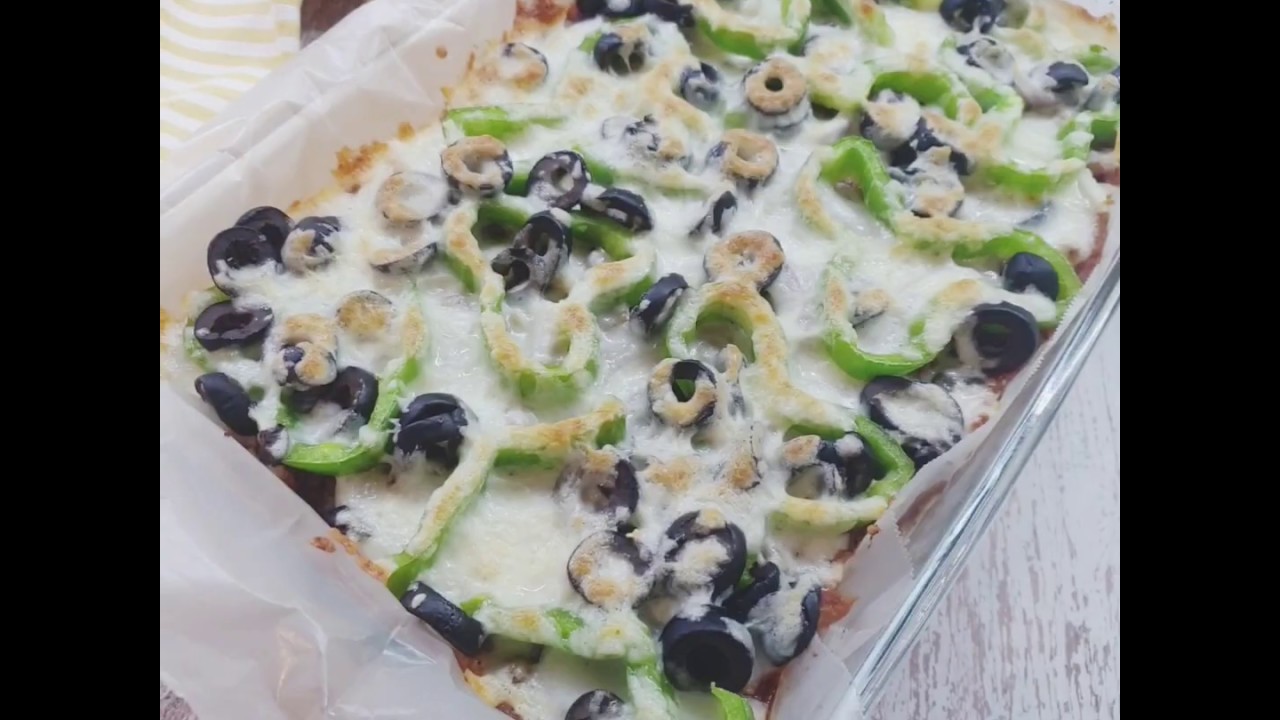 بيتزا الشوفان للوكارب سهله وسريعه