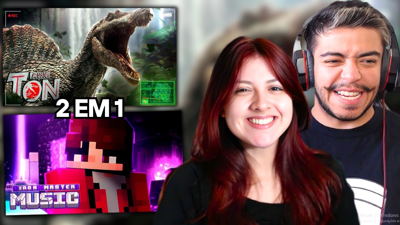 Predador Perfeito | Espinossauro (Jurassic Park 3) Papyrus Da Batata e Minecraft | Iron Master REACT