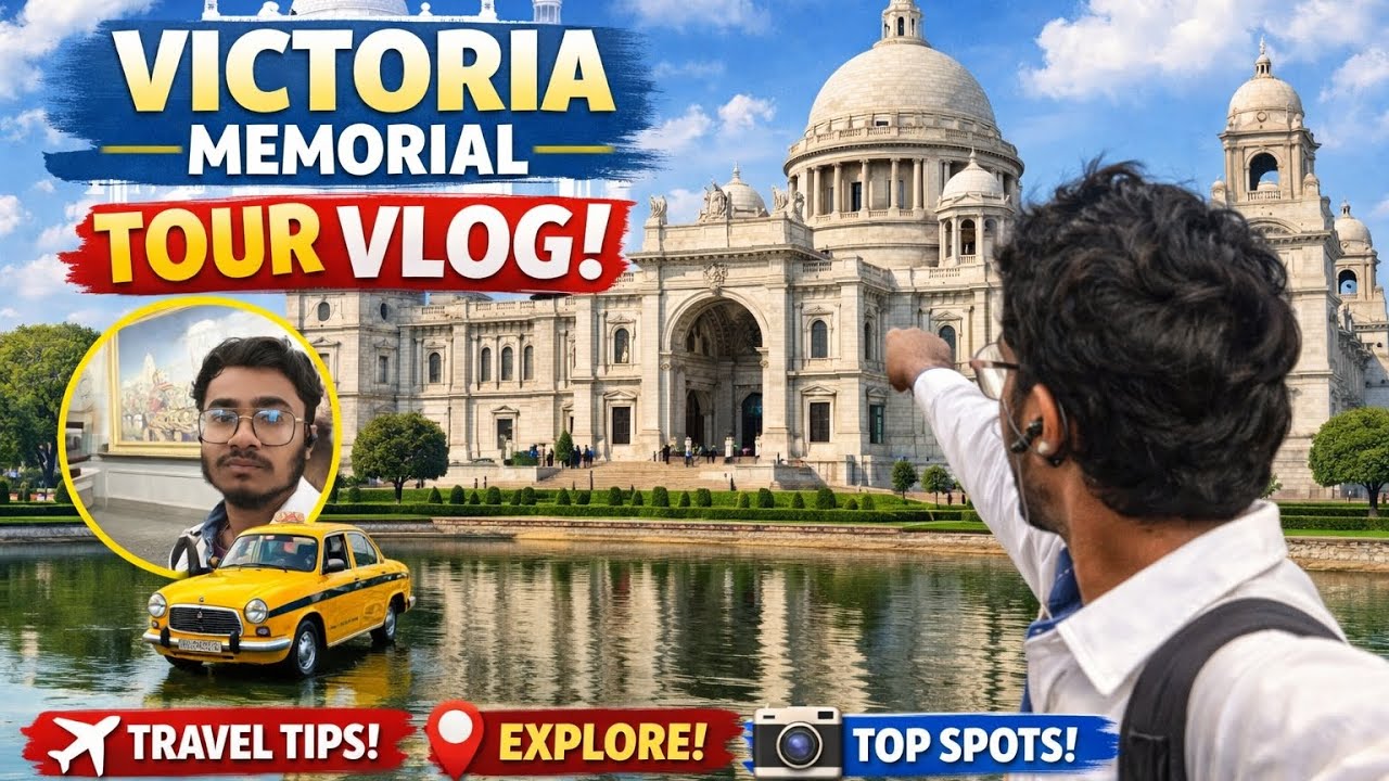 Victoria Memorial Hall || The ICON of Kolkata ||Few Hours || #tranding #vlog #kolkata