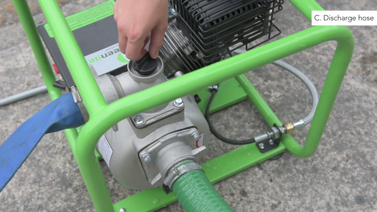 Greengear LPG Power Generators - Water Pump WP-2 Powered | Calor Ireland