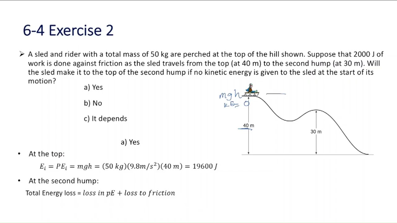 Energy and Oscillations: Conservation of energy & Springs and simple harmonic motion