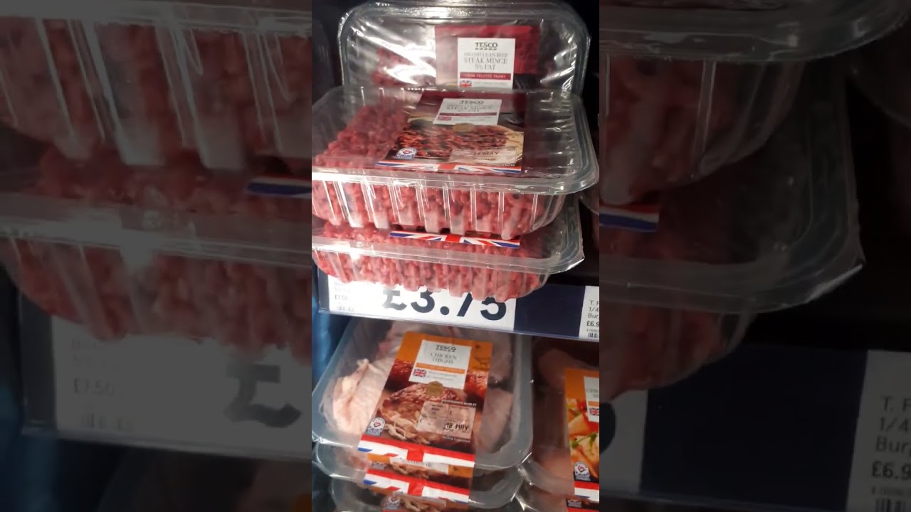 Tesco outside Manchester small one single price check comparison May 2023
