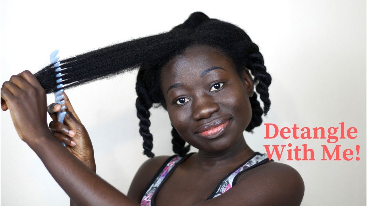 Moisturize & Detangle With Me. Talk Through | Natural Hair