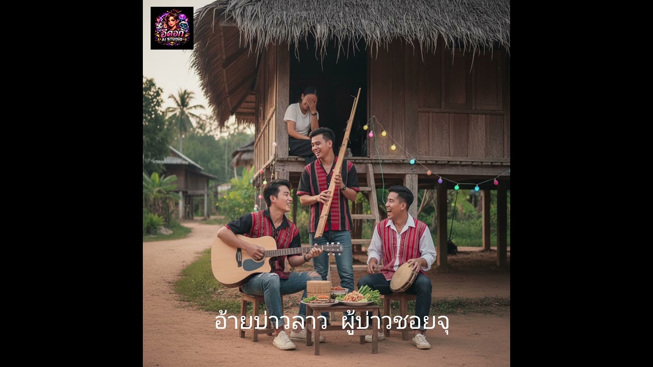 เพง  อ้ายบ่าวลาว ผู้บ่าวชอยจุ :  ເພງ ອ້າຍບ່າວລາວ ຜູ້ບ່າວຊອຍຈຸ :  อีดอก AI studio .