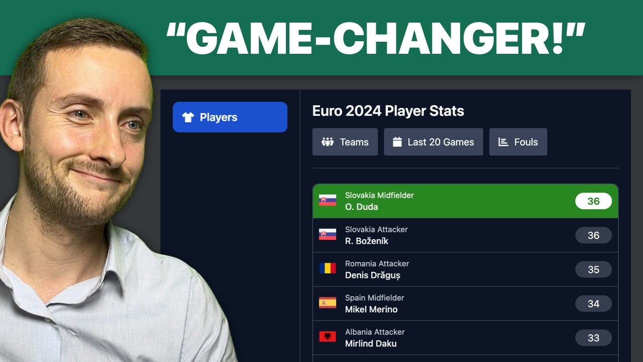 Euro 2024 Predictions: New Player Bets Finder!!