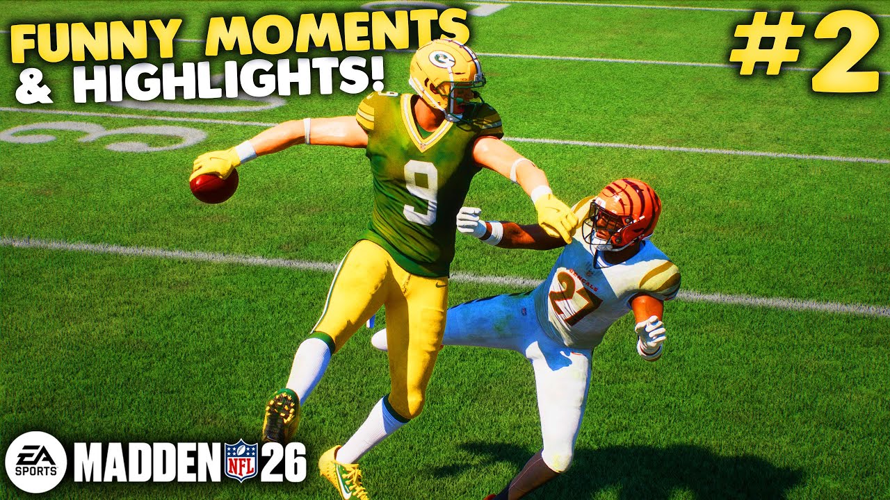 Madden 26: Funny Moments & Highlights #2 - LAST SECOND TD!