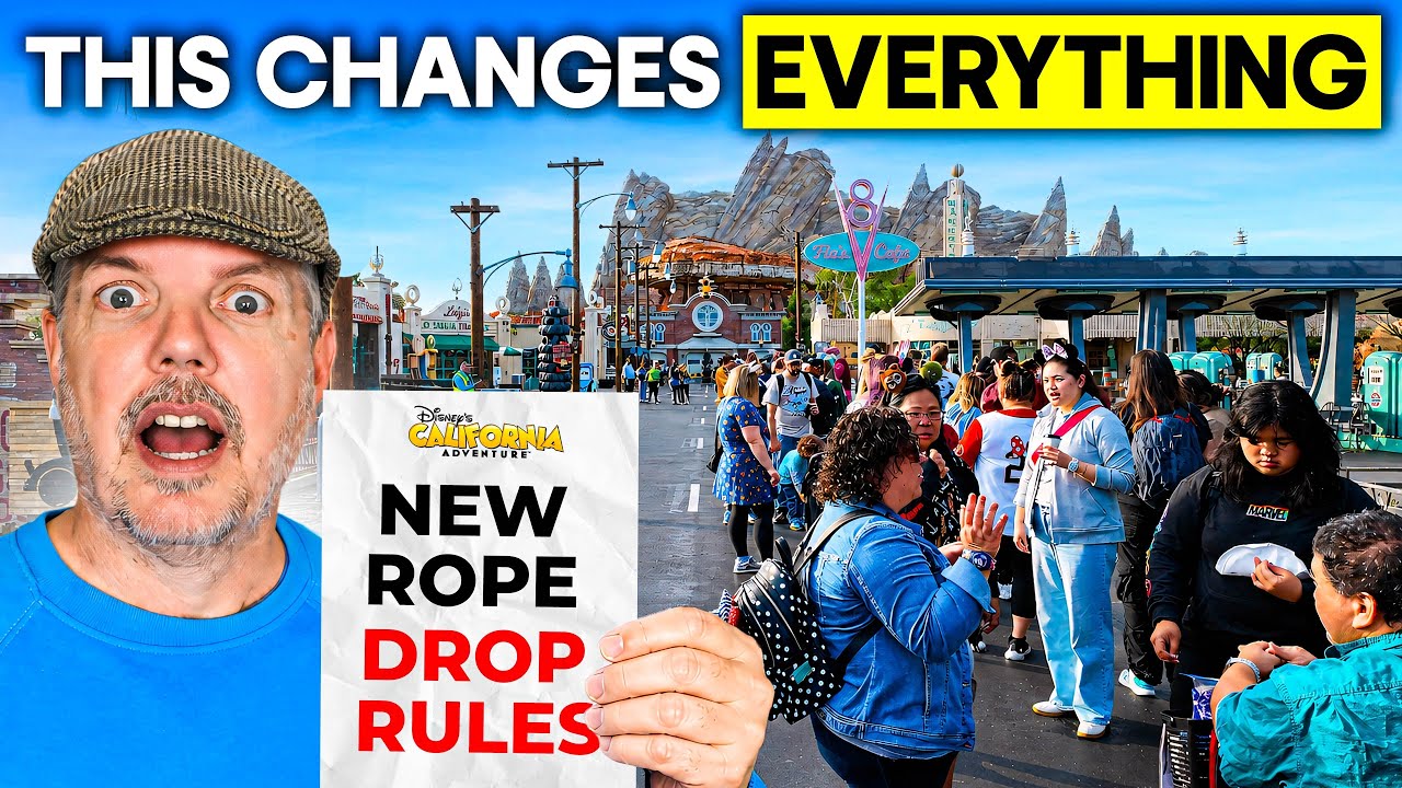Огромные изменения в правилах открытия парка California Adventure.