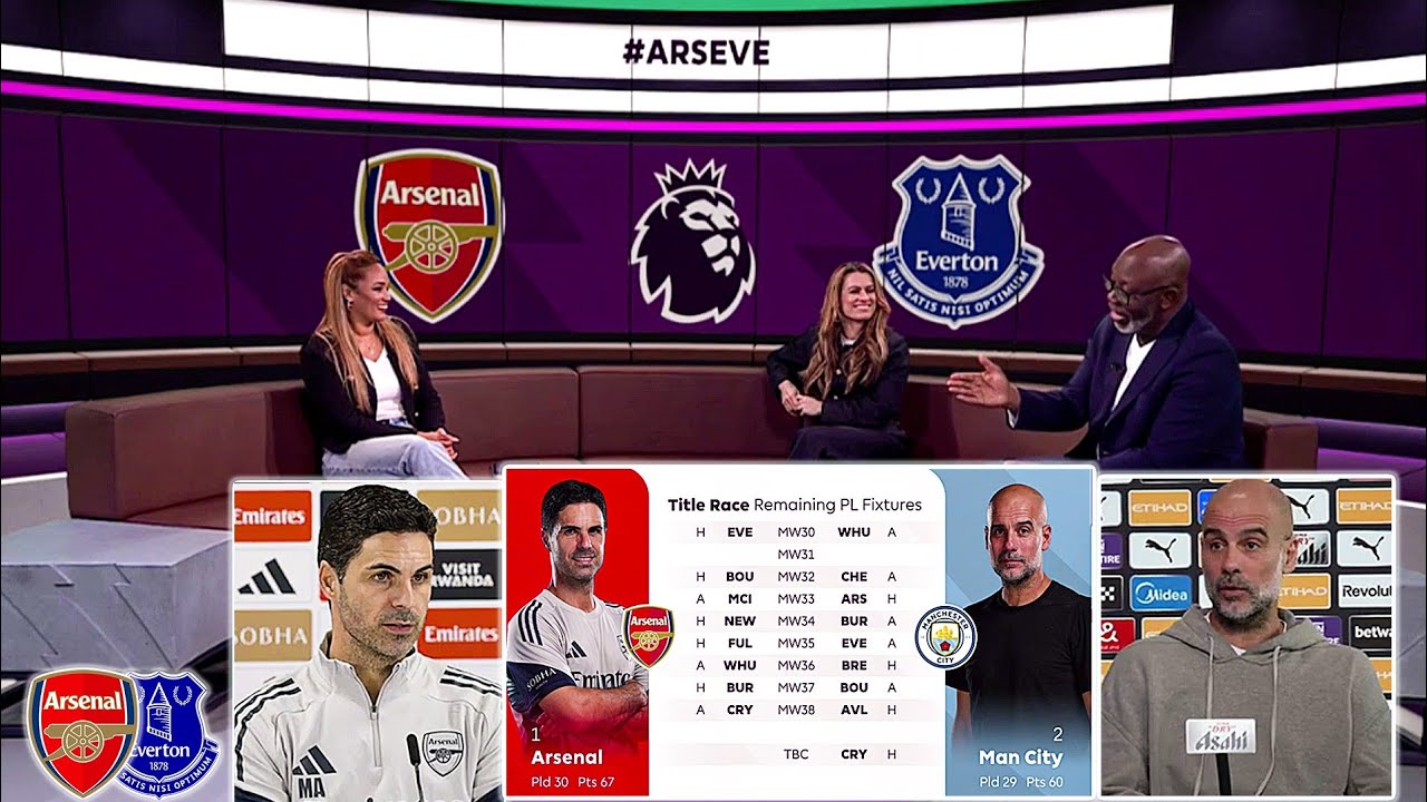 «Арсенал» против «Эвертона» 🔥 Артета разгромит «Эвертон» и возглавит чемпионскую гонку 💯 | Сможет...