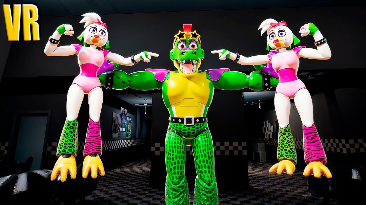 VR АНИМАТРОНИКИ ПУГАЮТ ОХРАННИКА В БОНЕЛАБ FNAF BONELAB COOP MOD КАКОЙ АНИМАТРОНИК НАСТОЯЩИЙ?
